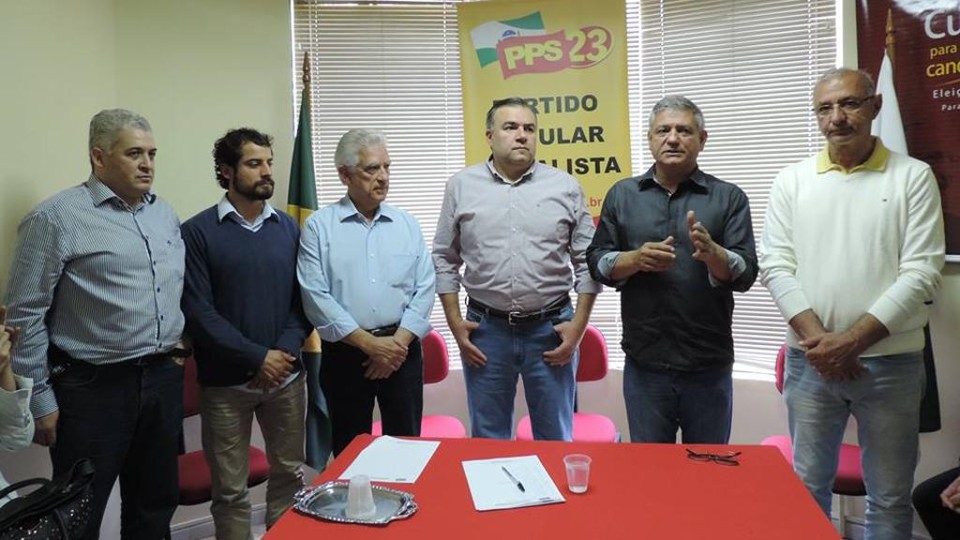 Cúpula do PPS declara apoio a Ney Leprevost | Divulgação/PPS/Hélio Wirbiski