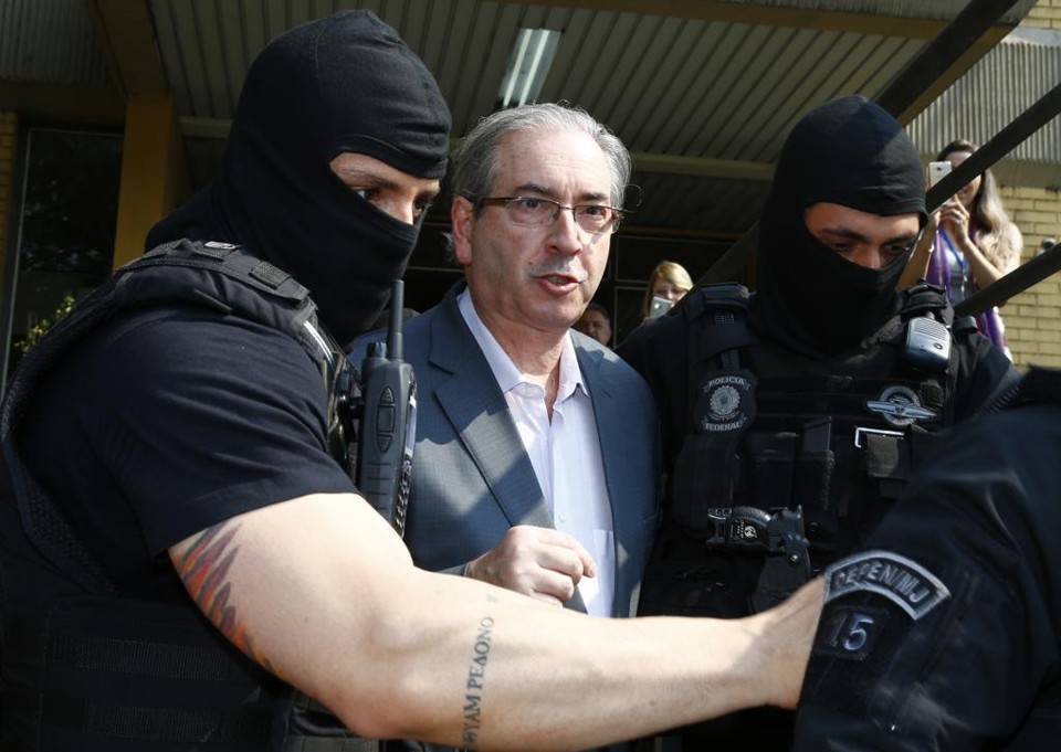 Cunha foi levado ao IML para fazer exame de corpo delito | Aniele Nascimento/Gazeta do Povo