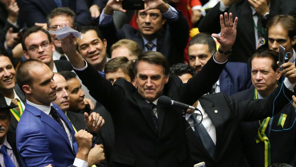 Jair Bolsonaro vota pelo impeachment de Dilma Rousseff | Marcelo Camargo/Agência Brasil/Arquivo