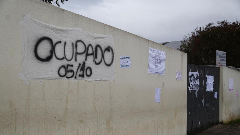 Colégio Estadual Juscelino Kubitschek, em SJP | Henry Milleo/Gazeta do Povo