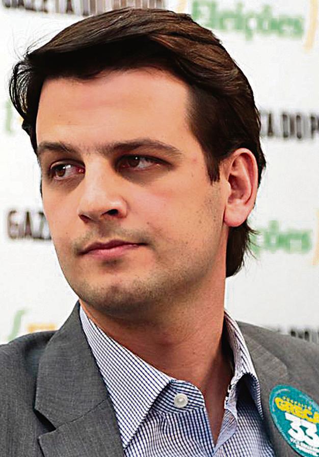 Eduardo Pimentel (PSDB), candidato à vice de Rafael Greca (PMN) | Albari Rosa/Gazeta do Povo