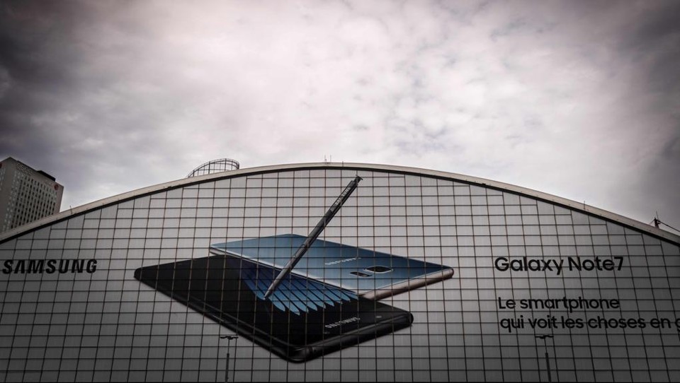 Crise com Note 7 fez a Samsung perder US$ 21 bilhões em valor de mercado | LIONEL BONAVENTURE/AFP