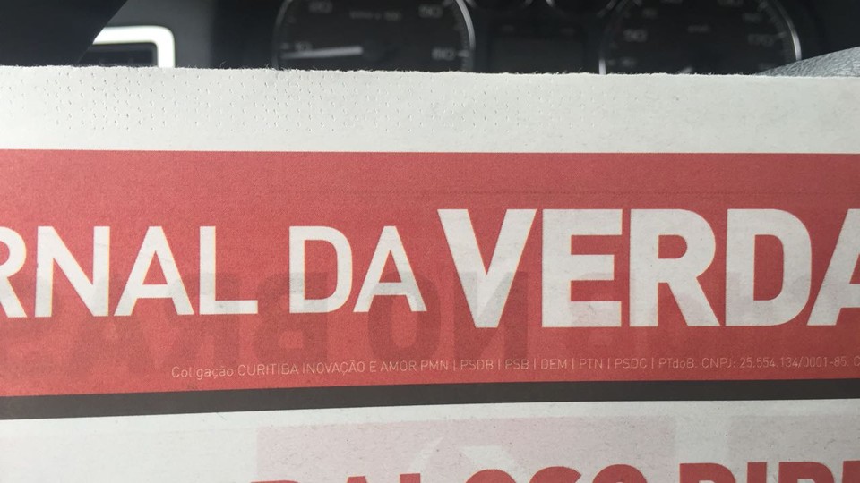 | Divulgação/Campanha de Ney Leprevost
