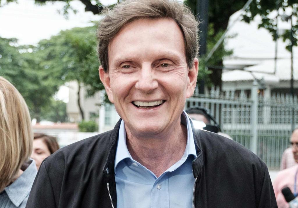 Marcelo Crivella, do PRB, ligado à igreja evangélica. levou a prefeitura do Rio de Janeiro. | Yasuyoshi Chiba
/AFP