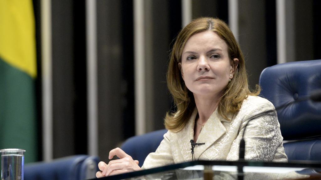 Senadora Gleisi Hoffmann (PT-PR) confirmou que pediu varredura por grampo em sua residência. | Jefferson Rudy/Agência Senado