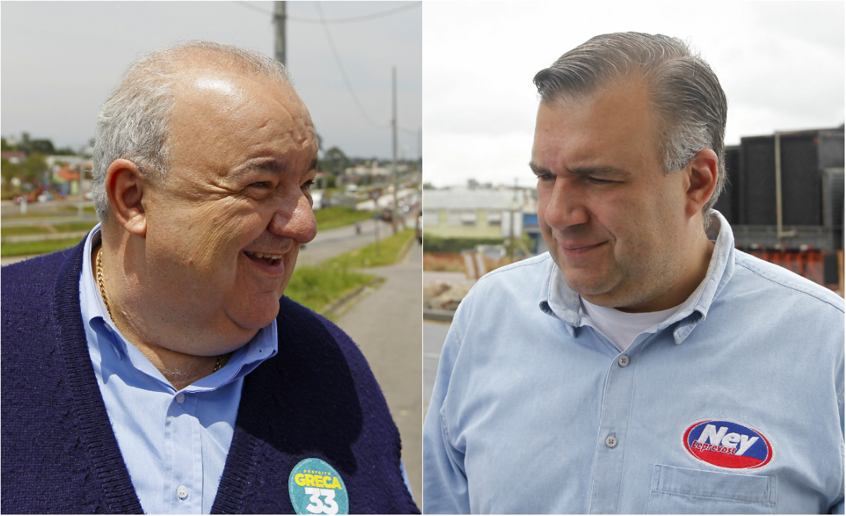 Greca (à esq.) e Leprevost | Antônio More/Gazeta do Povo