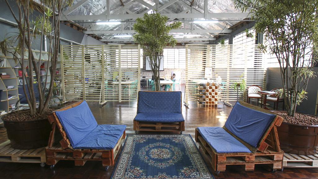 Sede da Aldeia Coworking, em Curitiba, onde a startup vencedora ficará incubada | Daniel Castellano/Gazeta do Povo