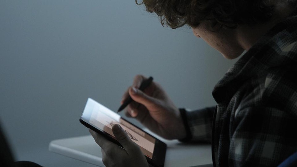 Aula com tablets no Colégio Dom Bosco, do grupo SEB, que está lançando um novo conceito de escolas. | JONATHAN CAMPOS/Gazeta do Povo