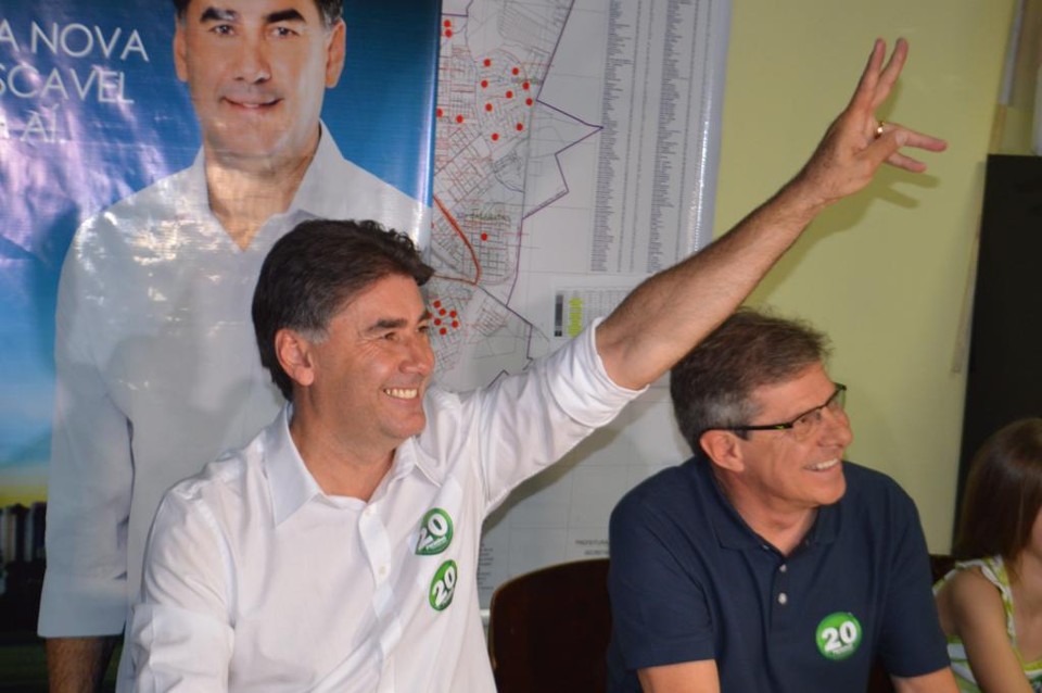 Deputado Paranhos levou prefeitura de Cascavel com 51,1% dos votos | Luiz Carlos da Cruz