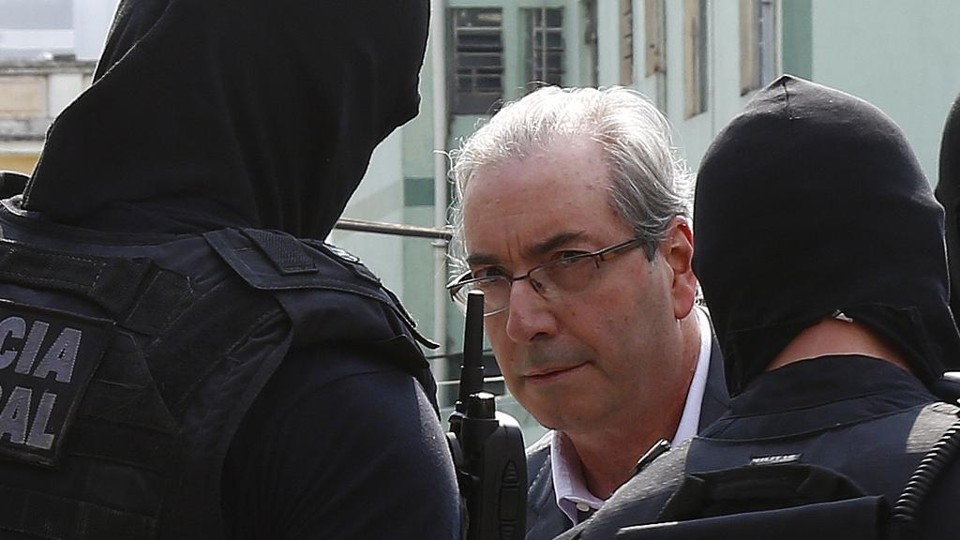 Eduardo Cunha realizou exame de corpo de delito na última quinta-feira (20). | Aniele Nascimento/Gazeta do Povo