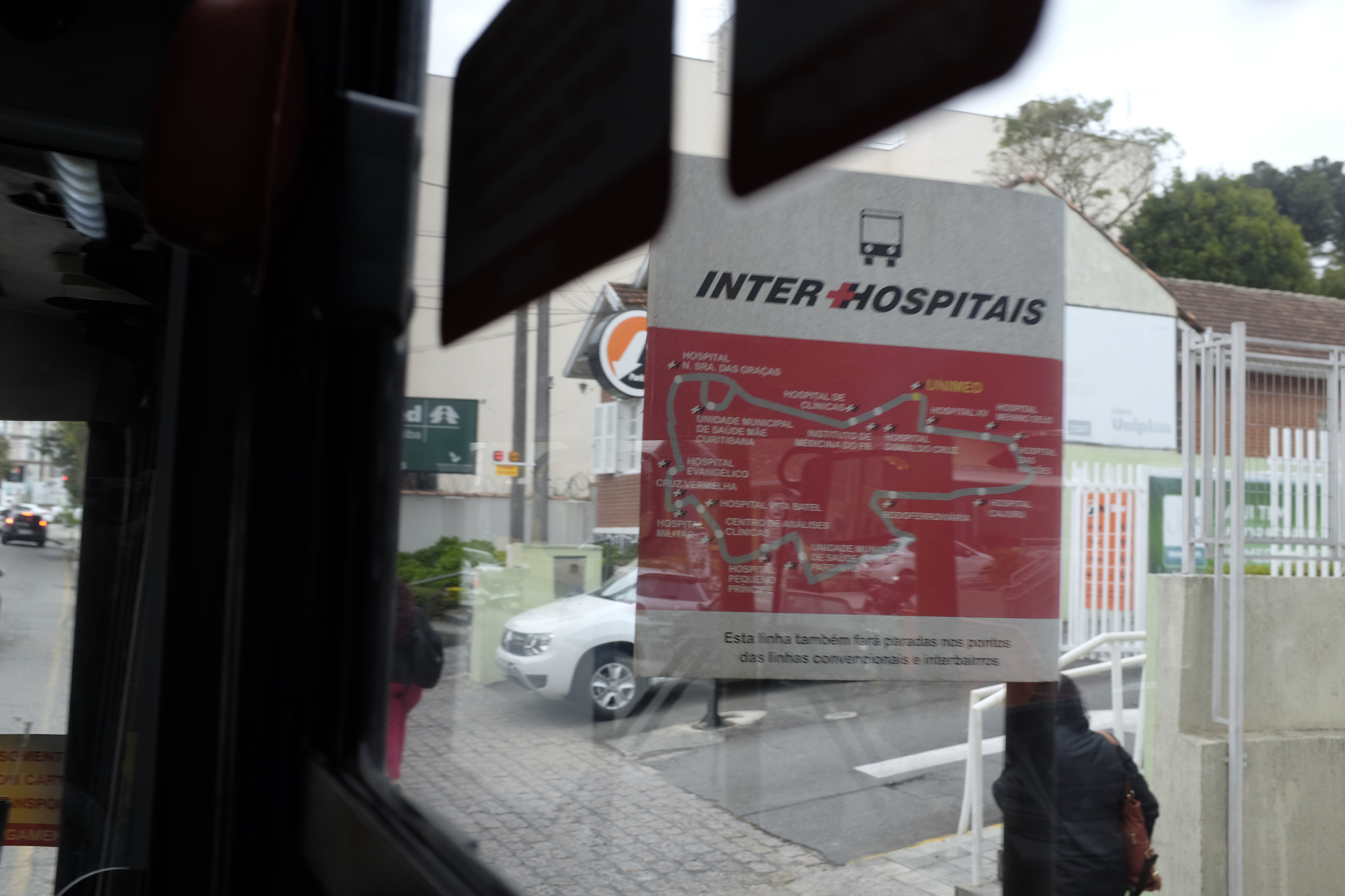 Itinerário da linha Inter-Hospitais | Henry Milleo/Gazeta do Povo