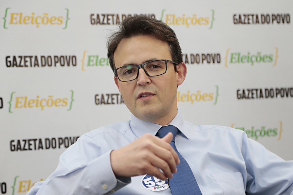 João Guilherme (PSC), candidato à vice de Ney Leprevost (PSD) | Albari Rosa/Gazeta do Povo