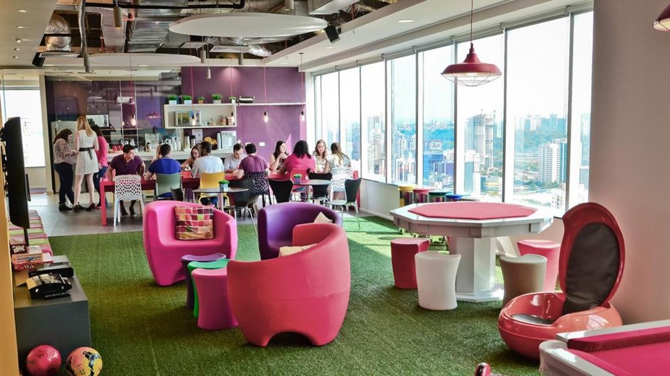 Escritório da Movile em São Paulo: startup tem hoje mais de 1,4 mil colaboradores | /Divulgação