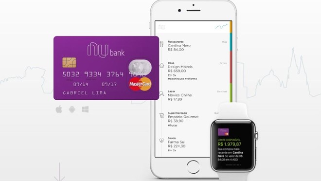Nubank é uma das representantes brasileiras na lista | Reprodução/