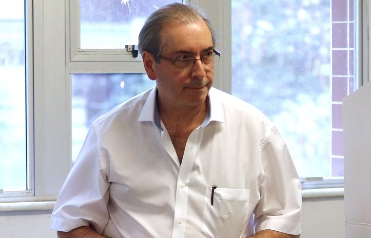 Cunha, no primeiro turno d a eleição de 2016 | WILTON JUNIOR/ESTADÃO CONTEÚDO