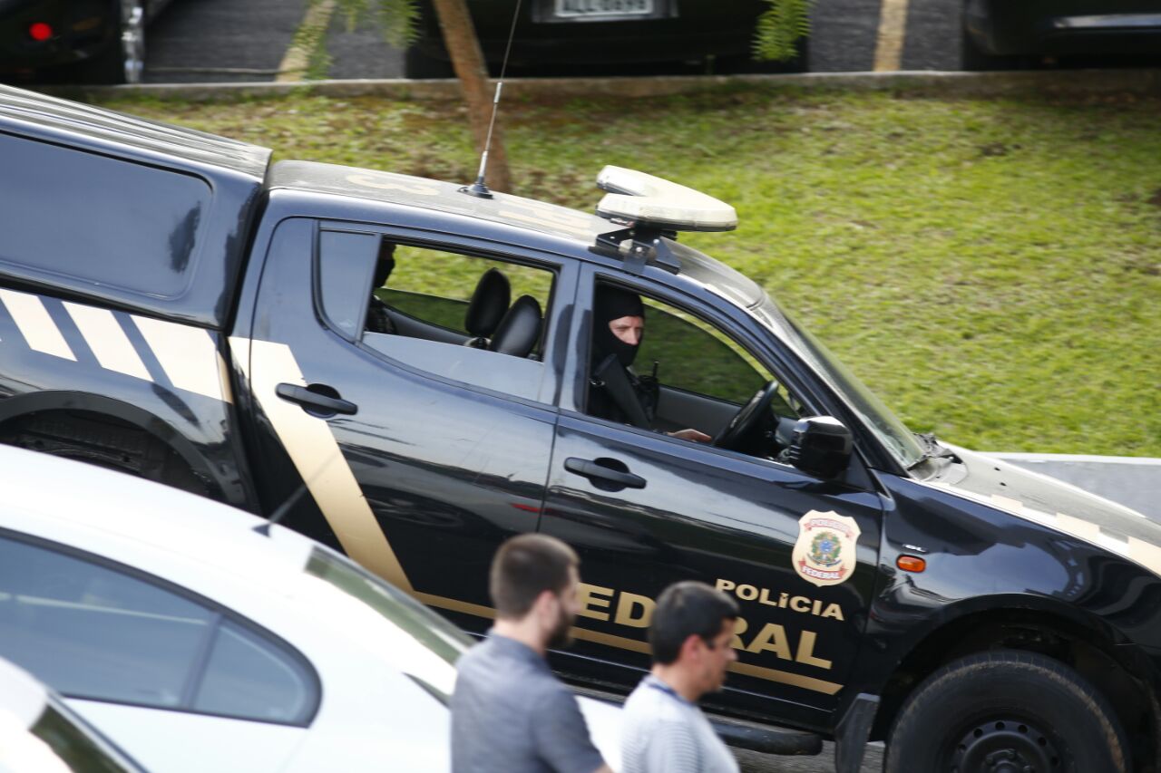 Eduardo Cunha foi transferido de Brasília para Curitiba nesta quarta-feira (19). | Henry Milleo/Gazeta do Povo