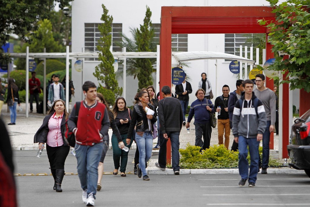 Unibrasil foi um dos lugares que recebeu as provas no ano passado.