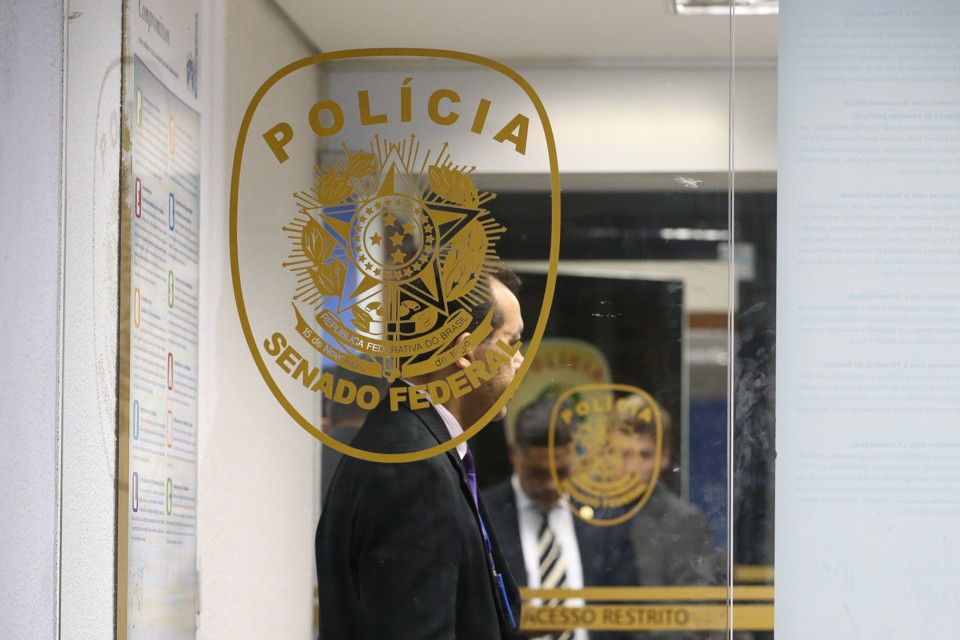 PF faz busca e apreensão na Polícia Legislativa do Senado | José Cruz/ Agência Brasil