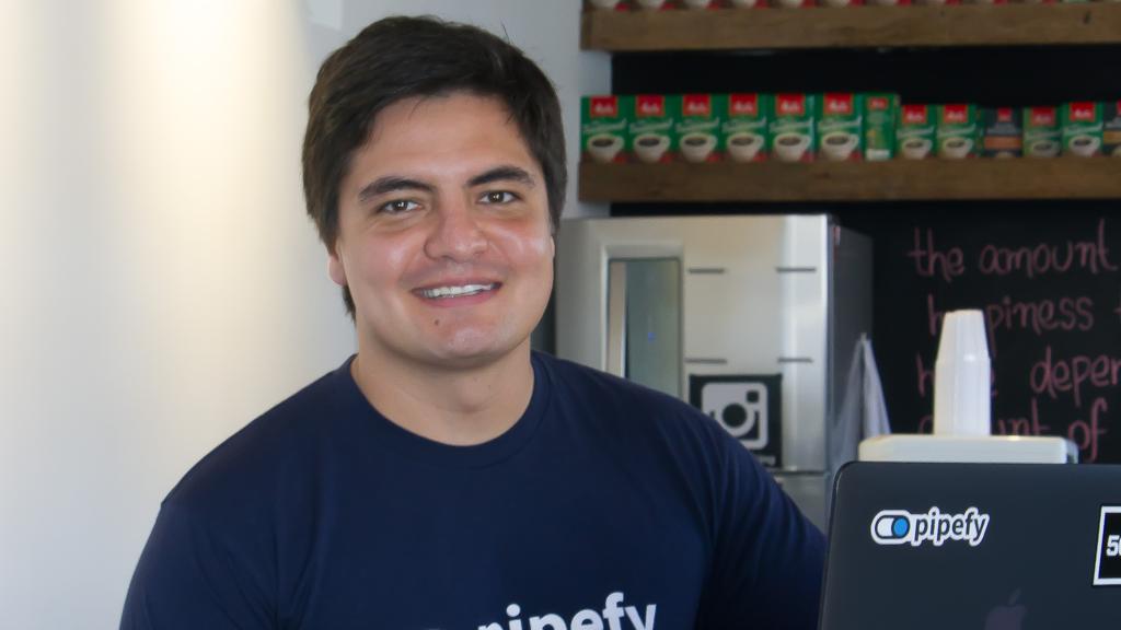Alessio Alionço, fundador e CEO do Pipefy, plataforma de gestão que aumenta a produtividade de pequenas e médias empresas | Divulgação/