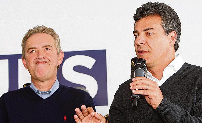 Ducci (à esq.) e Richa, em foto de 2012 | Antônio More / Gazeta do Povo/Arquivo