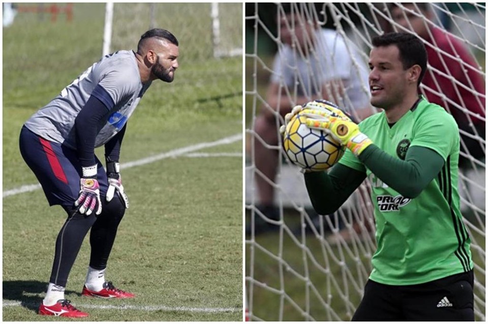Weverton e Wilson são dois dos principais personagens do Atletiba. | /Gazeta do Povo