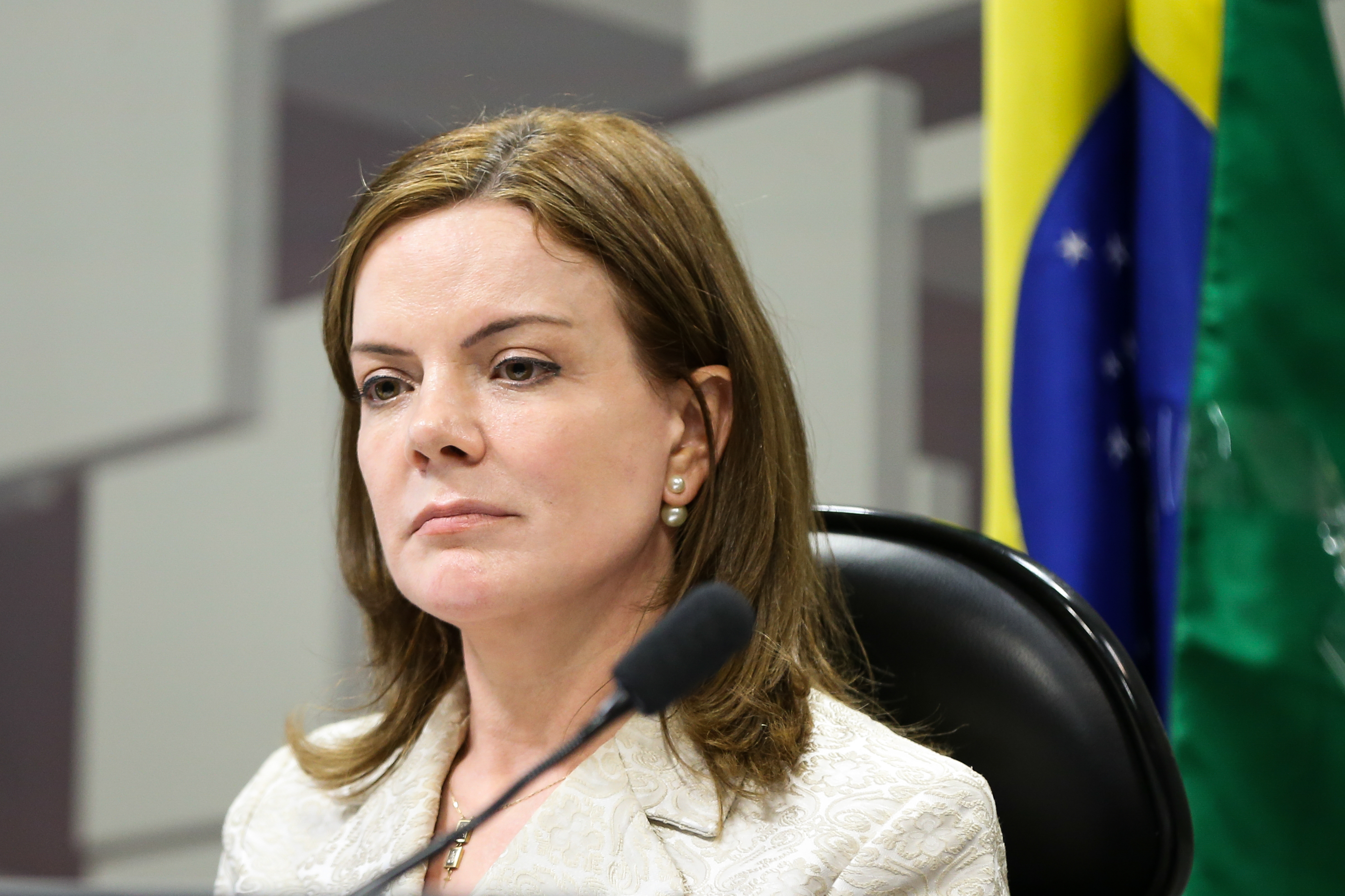 Gleisi Hoffmann (PT-PR) é ré na Operação Lava Jato. | Marcelo Camargo/Agência Brasil