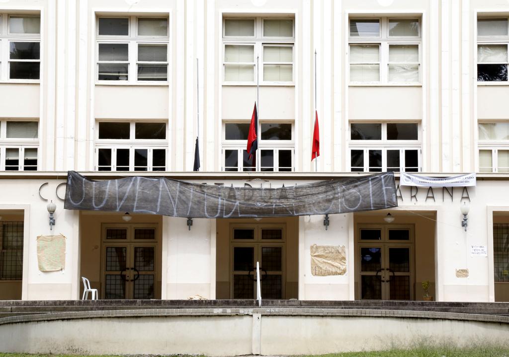 Colégio Estadual do Paraná é uma das instituições ocupadas no estado | Pedro Serapio/Gazeta do Povo