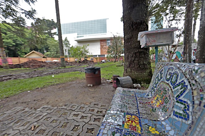 O “Parque” Bosque do Gomm deve ser o primeiro a ter uma administração conjunto entre prefeitura e comunidade em Curitiba. | Albari Rosa/Gazeta do Povo