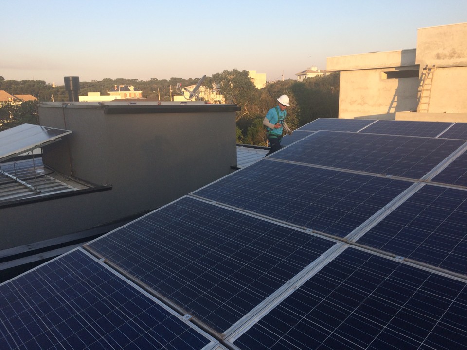 Maioria dos “prosumidores” gera energia solar. | Diogo Moro Cunha/Arquivo pessoal