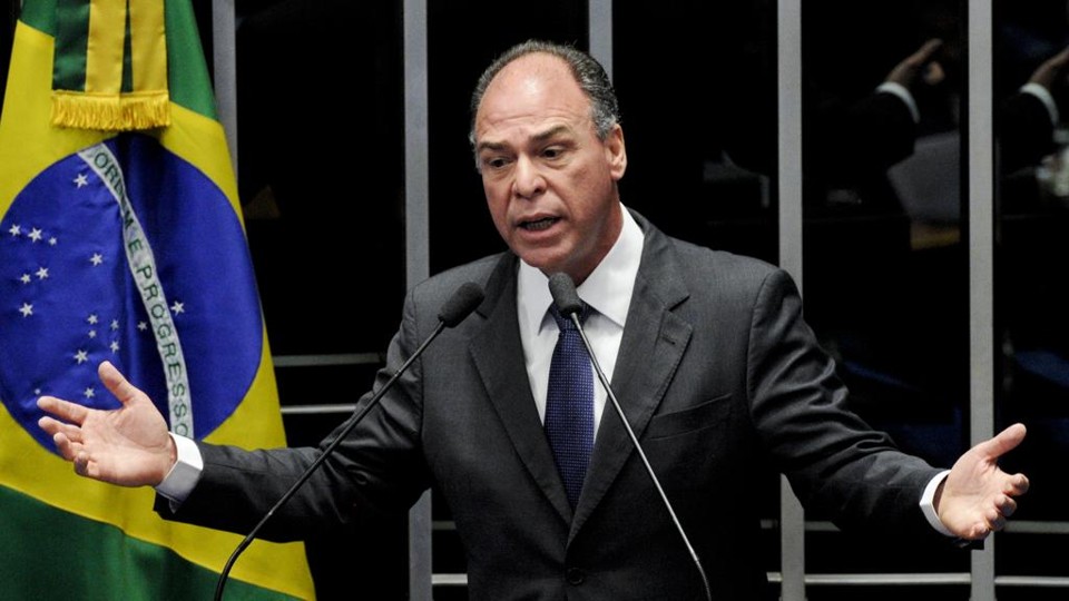 Fernando Bezerra, no Senado | Edilson Rodrigues/Agência Senado