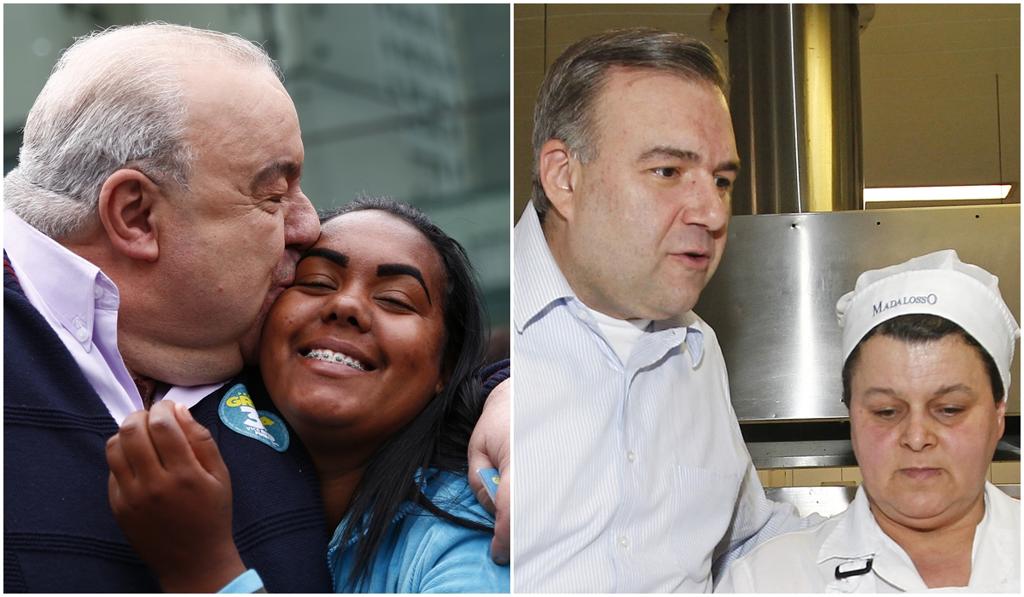 Rafael Greca (PMN) e Ney Leprevost (PSD) disputam o segundo turno em Curitiba. | Gazeta do Povo/