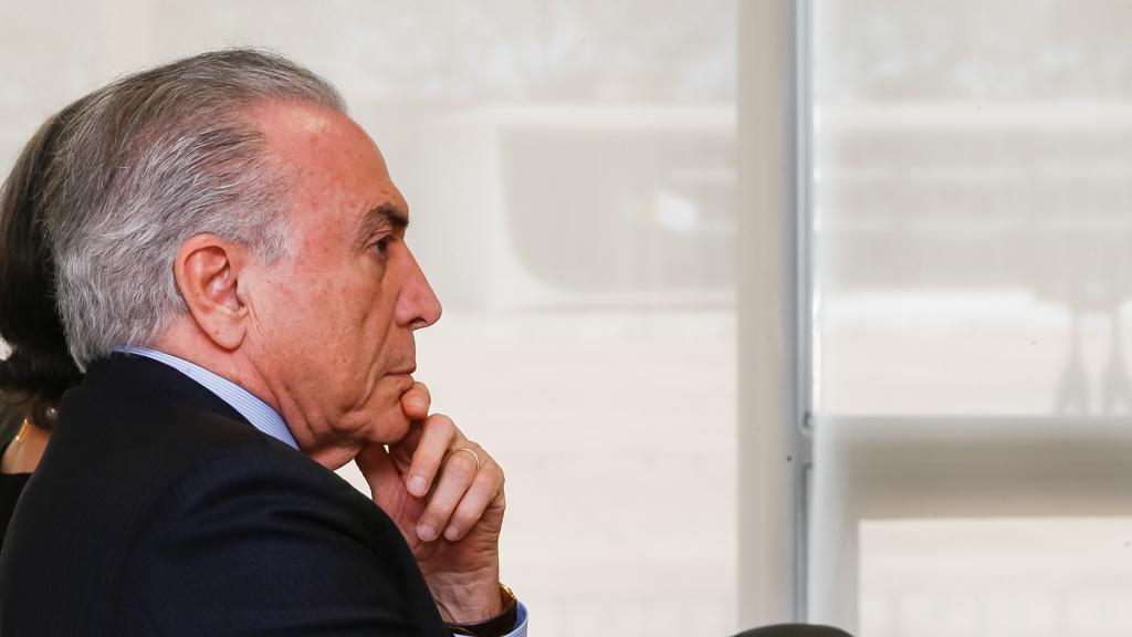 Michel Temer embarcou de volta para o Brasil no dia da prisão de Eduardo Cunha. | Beto Barata/PR