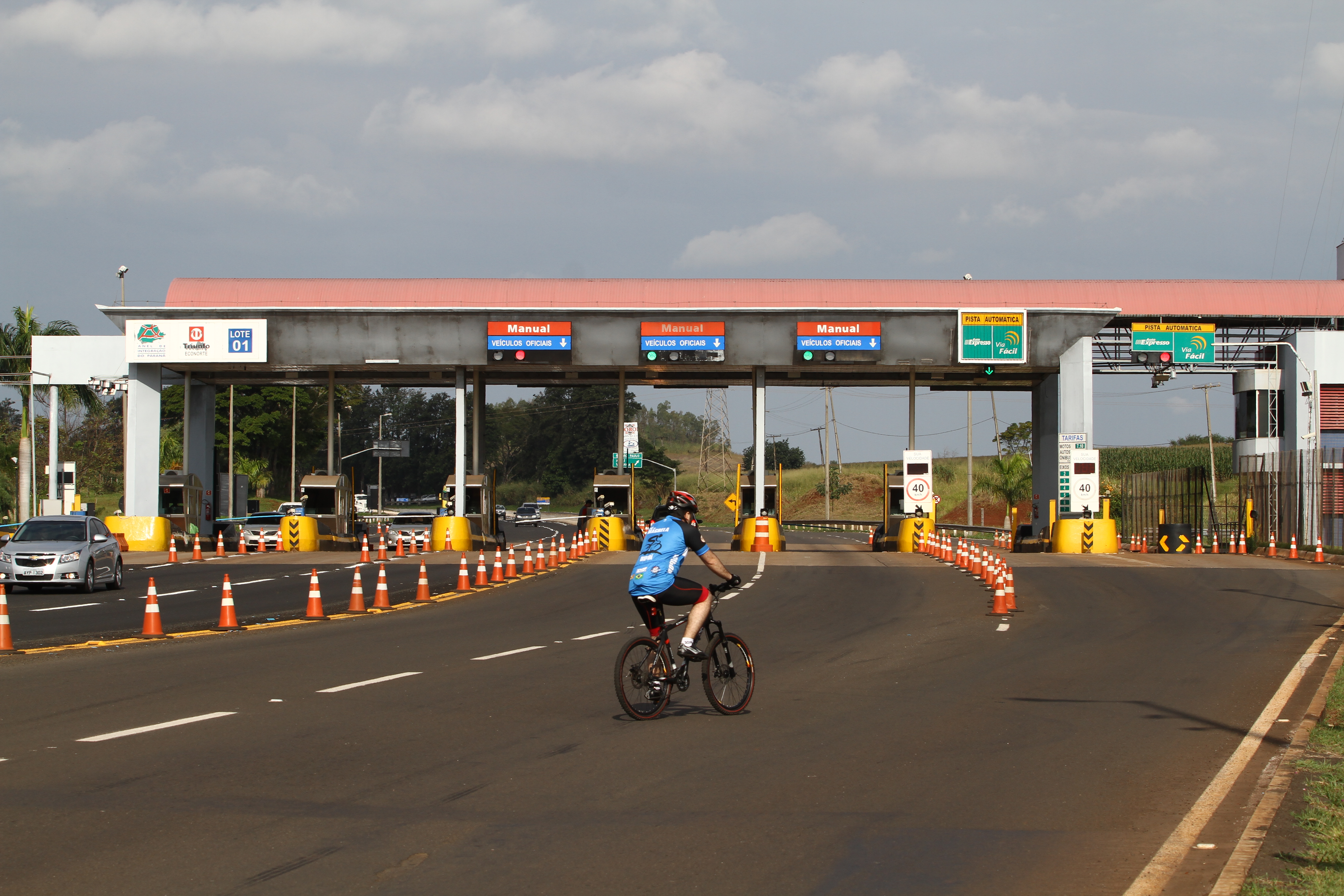 Pedágio em Jataizinho, no Norte do Paraná, operado pela Econorte, empresa investigada pela Lava Jato. | Roberto Custódio/Gazeta do Povo/Arquivo