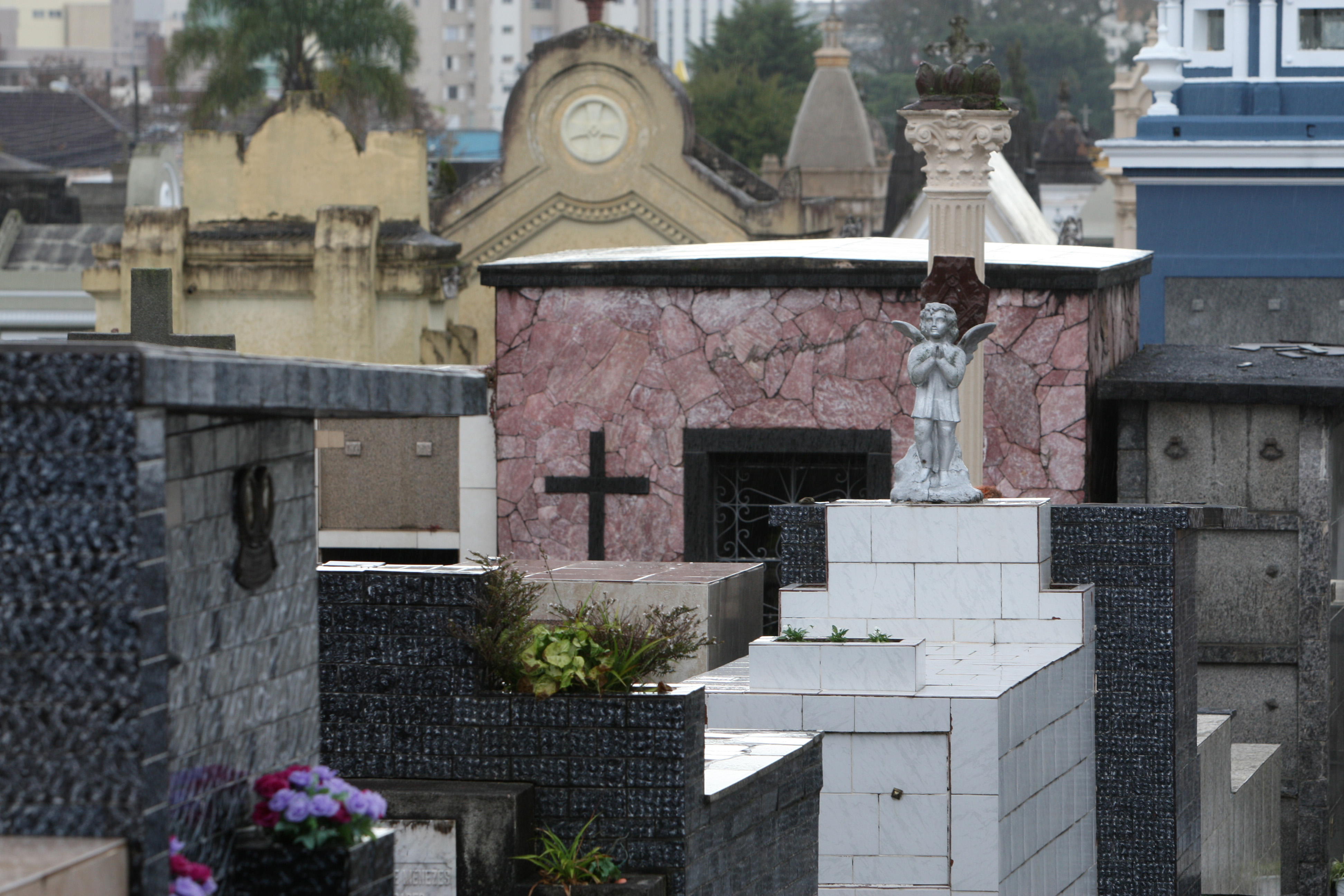 Cemitério Municipal  São Francisco de Paula é endereço principal dos túmulos curiosos. | Aniele Nascimento/Gazeta do Povo