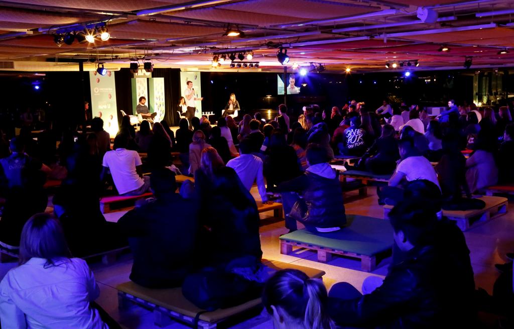 Edição de setembro do Papo U, no Nuseu Oscar Niemeyer | Pedro Serapio/Gazeta do Povo