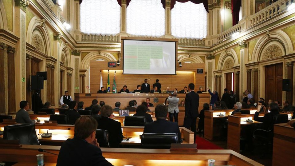 Articulações para presidir a Câmara já começaram. | Henry Milleo
Gazeta do Povo