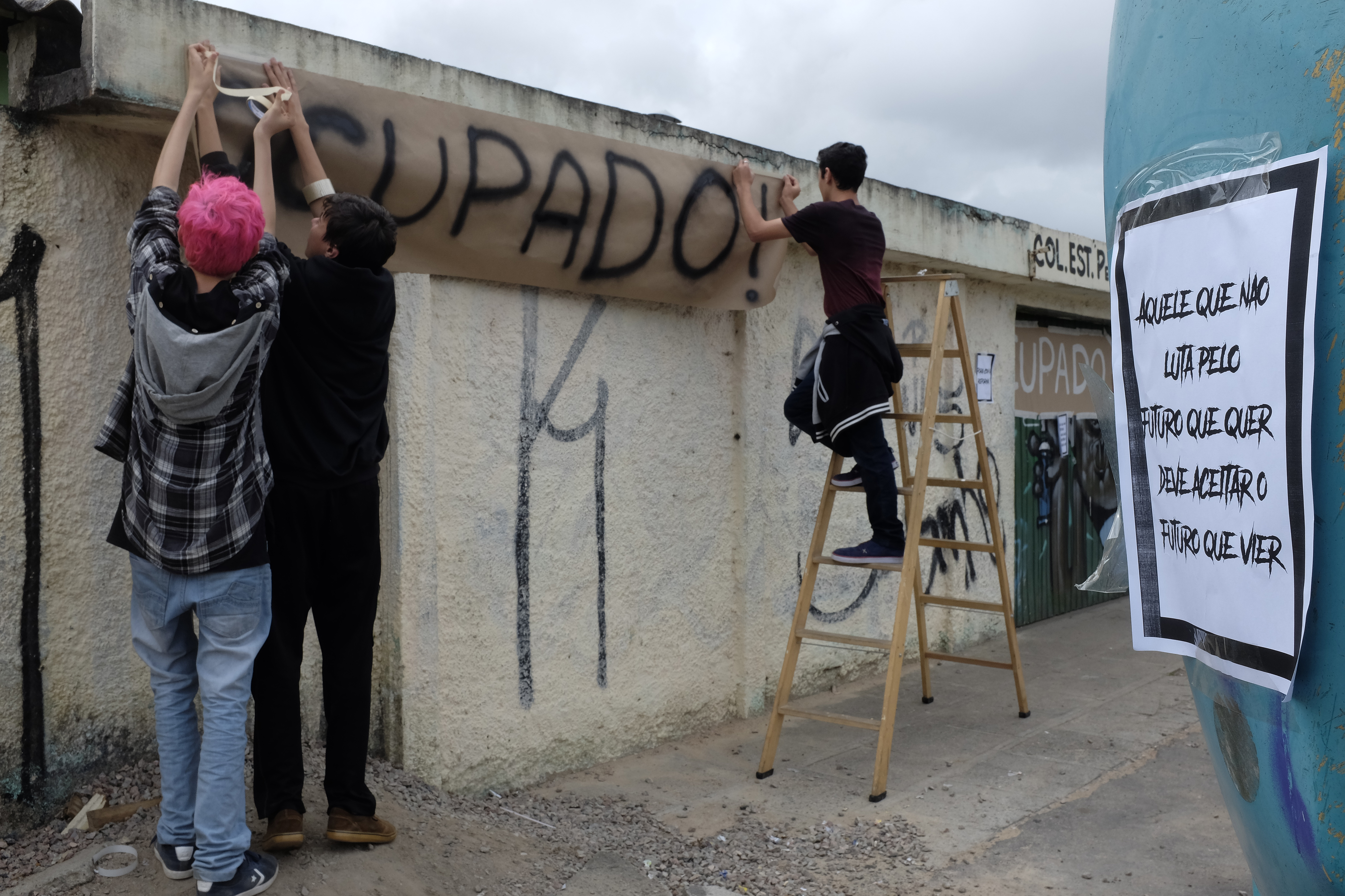 Número de escolas ocupadas no Paraná cai pela metade em um dia | Henry Milleo/Gazeta do Povo