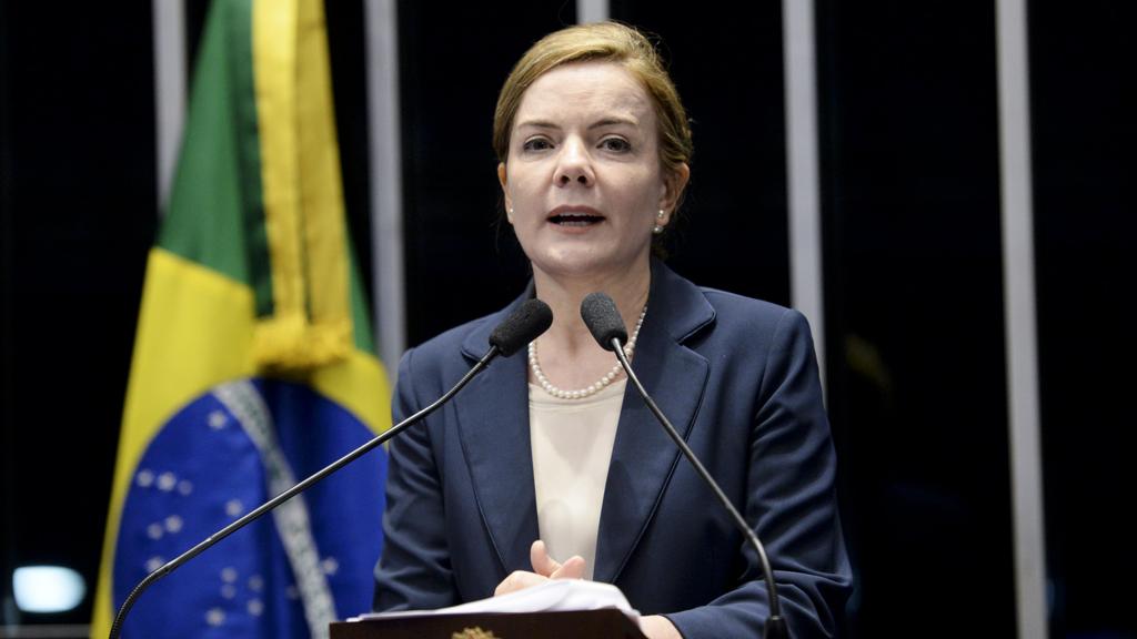 Gleisi Hoffmann, senadora pelo PT | Jefferson Rudy/Agência Senado