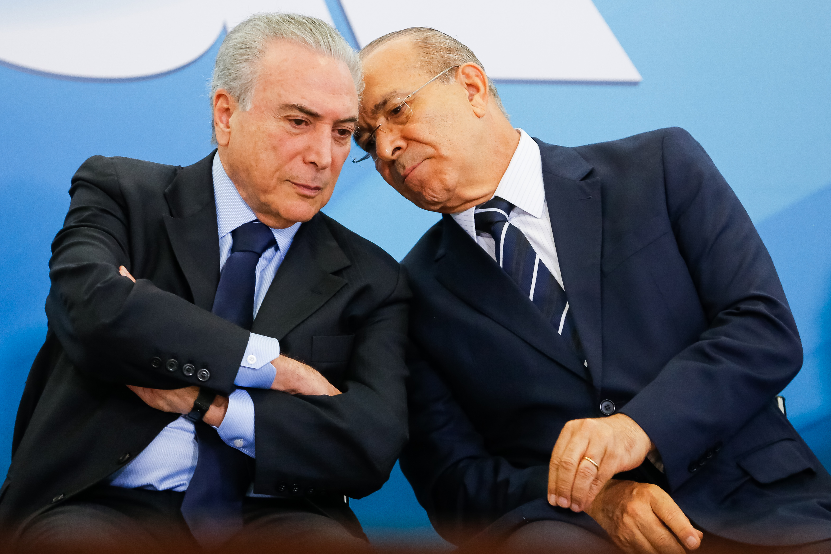Eliseu Padilha (à dir,) e Michel Temer | Carolina Antunes/PR