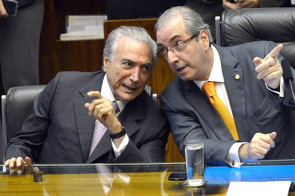 Temer e Cunha: perguntas sobre indicações para estatais, e disputas internas no PMDB. | Antonio Cruz/ Agência Brasil/Fotos Públicas