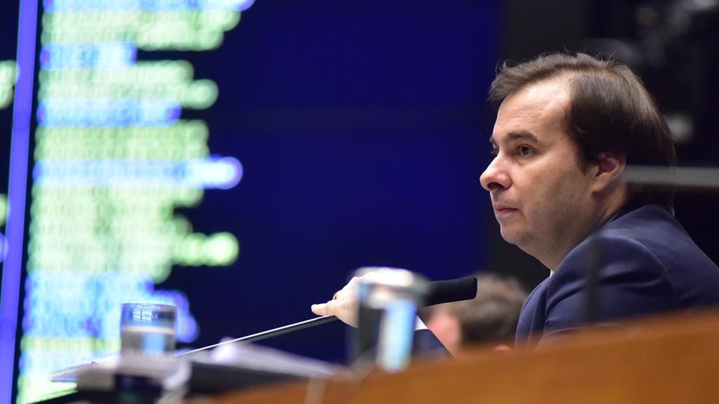 Rodrigo Maia (DEM-JR) disse que a prática de caixa dois e o desvio de recursos públicos “são coisas distintas”. | Zeca Ribeiro/Câmara dos Deputados