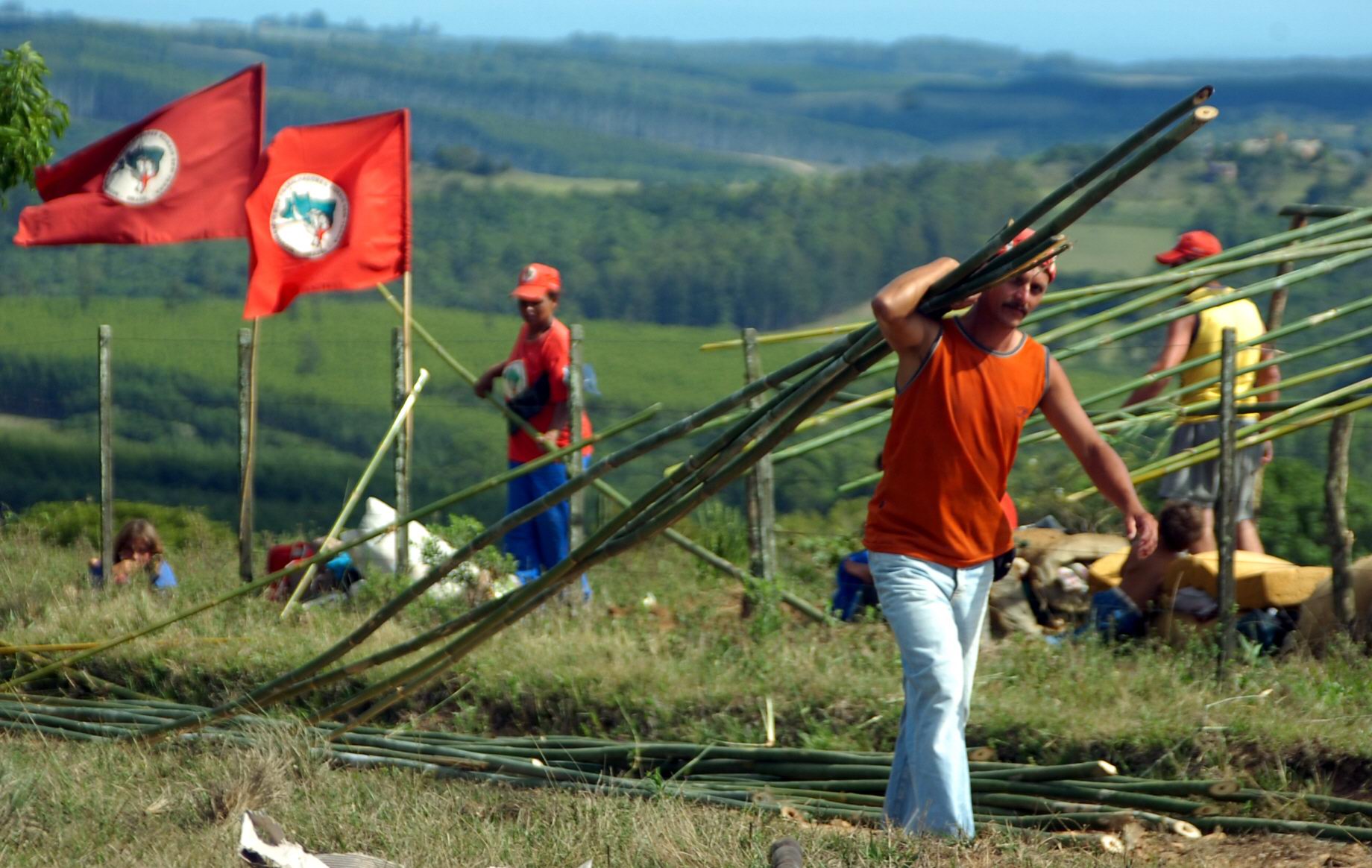 Ocupação do MST: agora os grupos prioritários para receber terras são os trabalhadores que estavam em situação análoga à escravidão ou que perderam terras para demarcações de territórios indígenas e quilombolas. | Eduardo Seidl /Correio do Povo/Arquivo