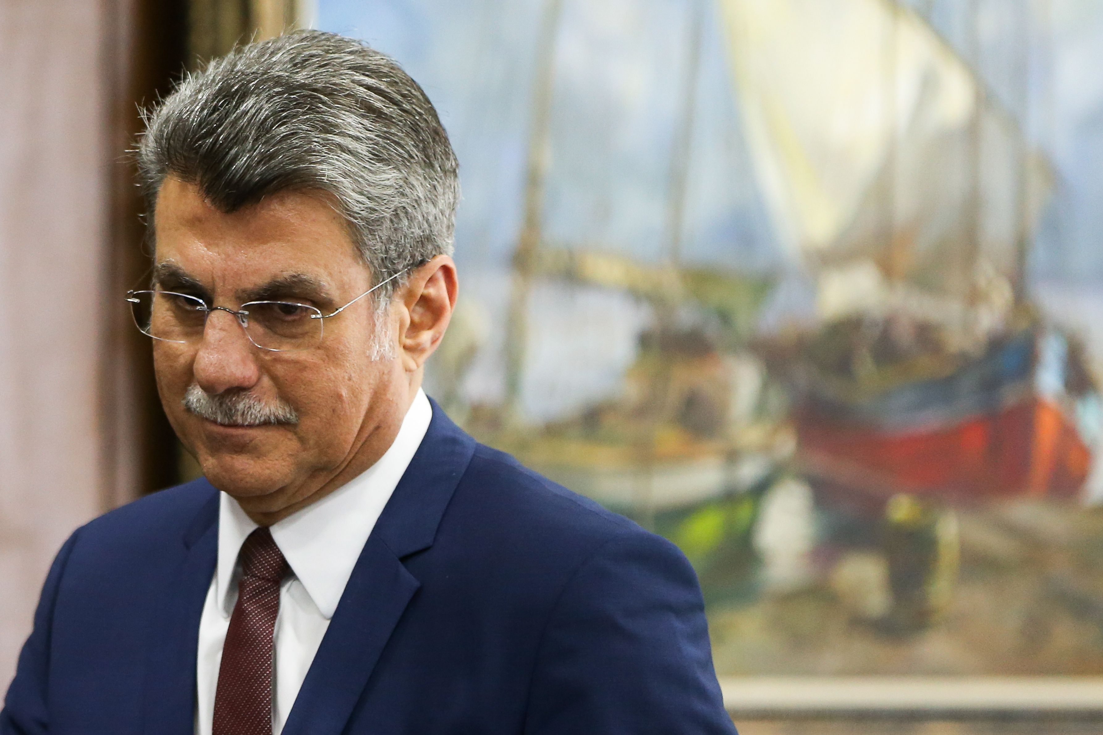 Jucá: mesmo envolvido na Lava Jato, é tido como importante para o Planalto porque é um hábil negociador político. | Marcelo Camargo/Agência Brasil