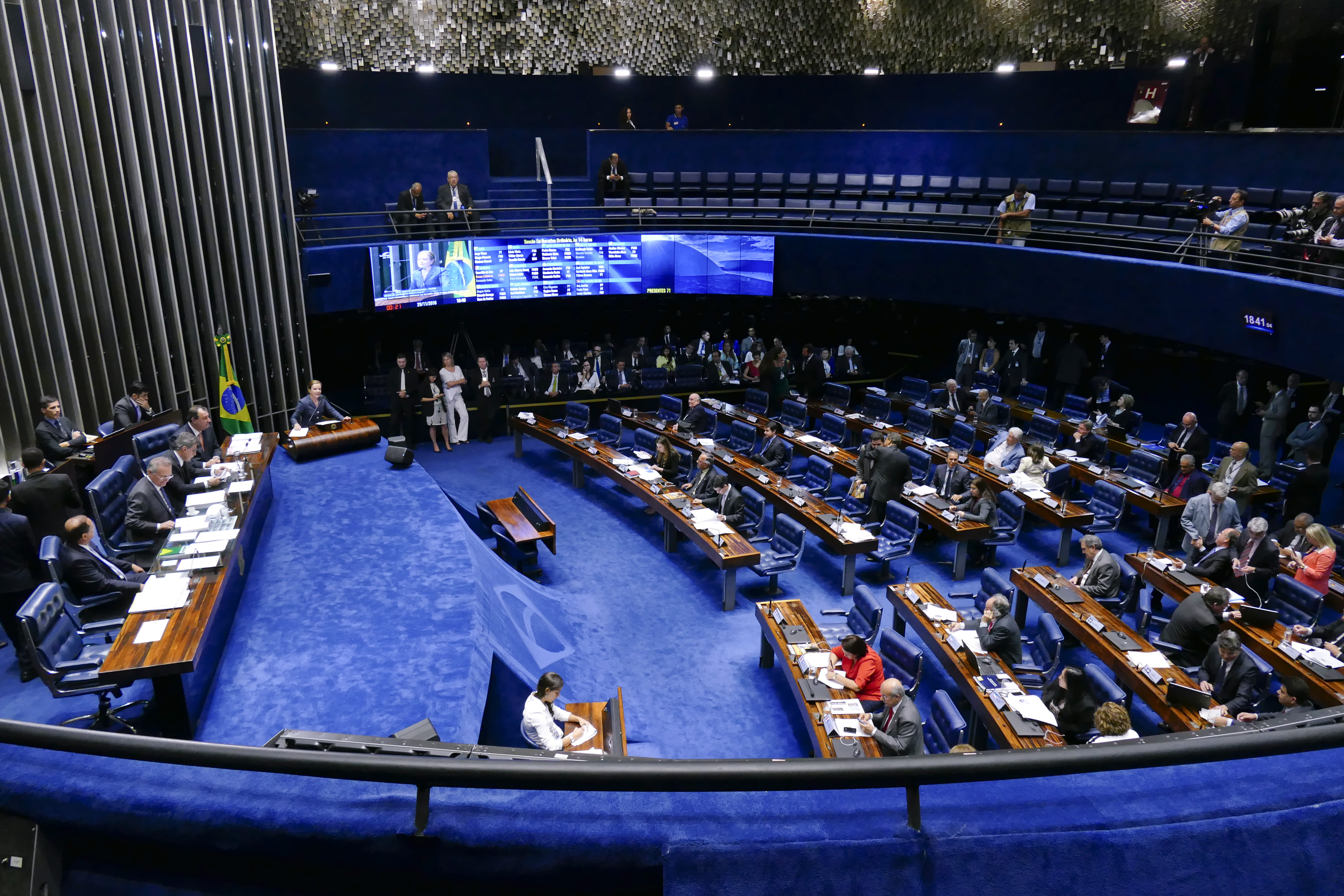 O Plenário do Senado Federal | Roque de Sá/Agência Senado