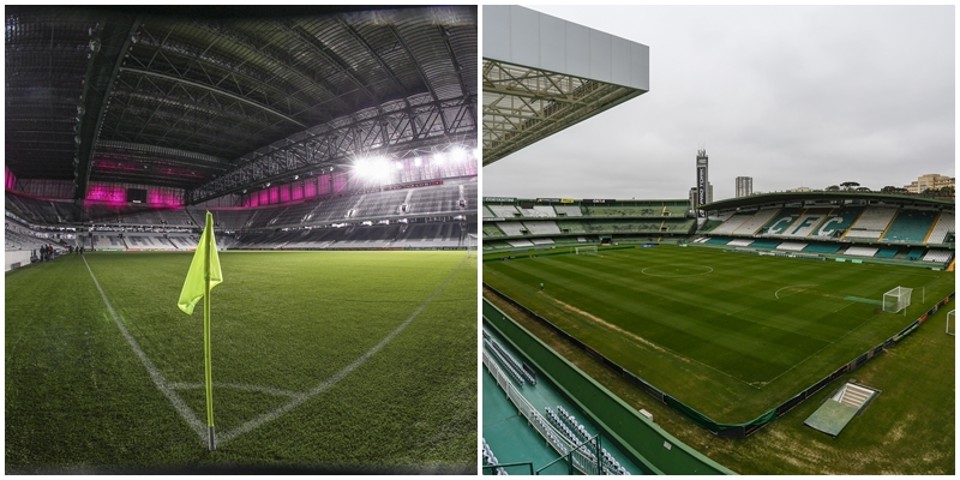 Arena e Couto: possíveis casas da Chape na decisão da Sul-Americana. | /