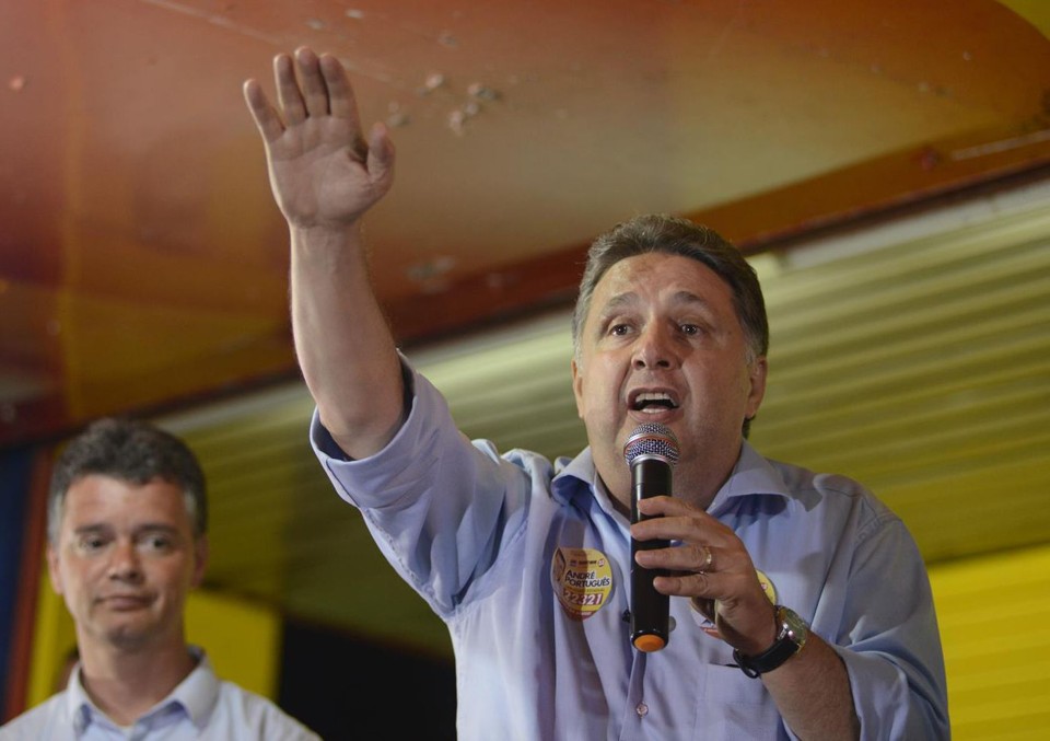Garotinho: preso sob acusação de comprar votos na eleição deste ano em Campos. | Inacio Teixeira
/Coperphoto