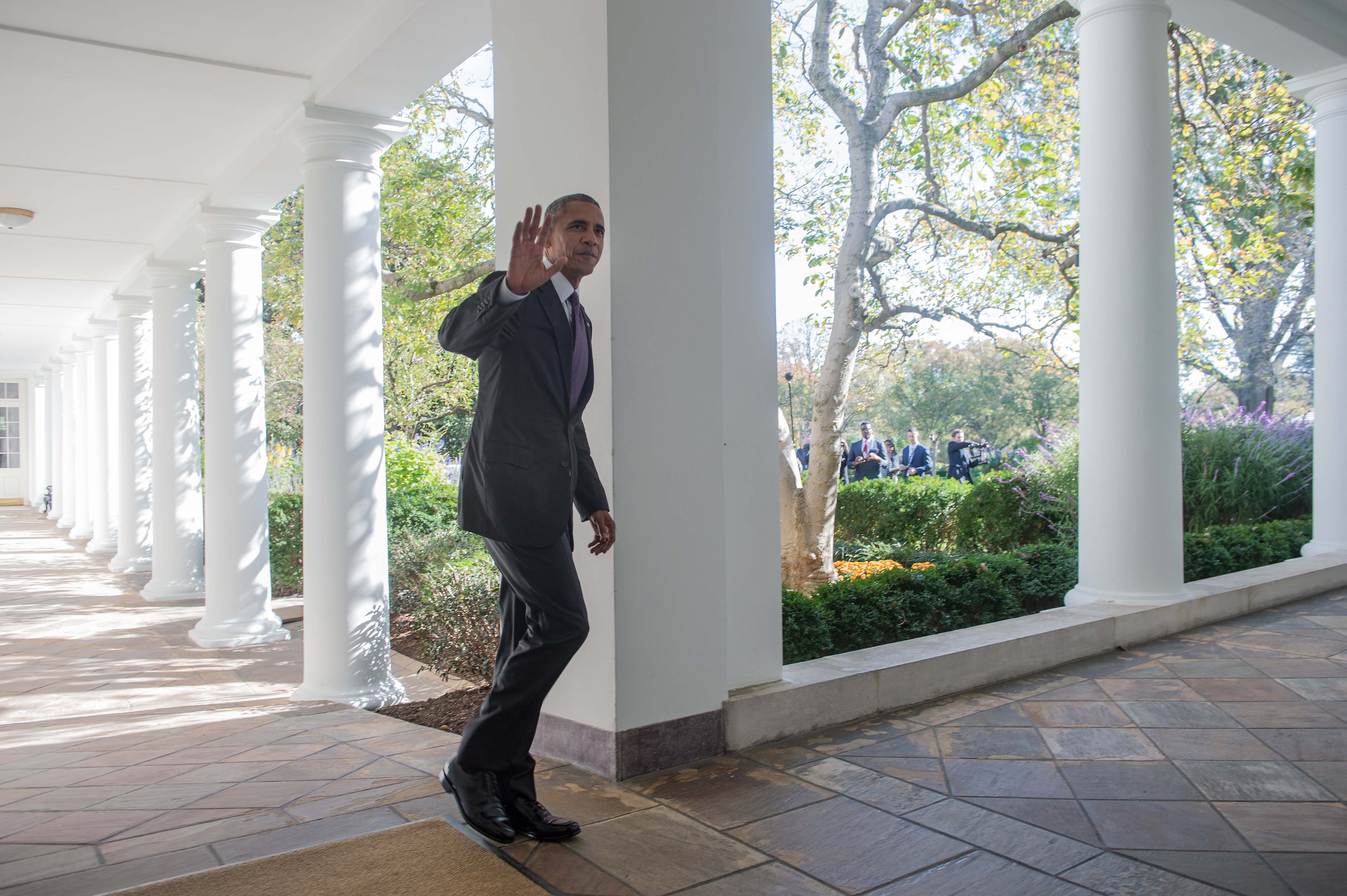 Obama: prioridade agora é fazer uma transição harmoniosa. | NIicholas Kamm/AFP