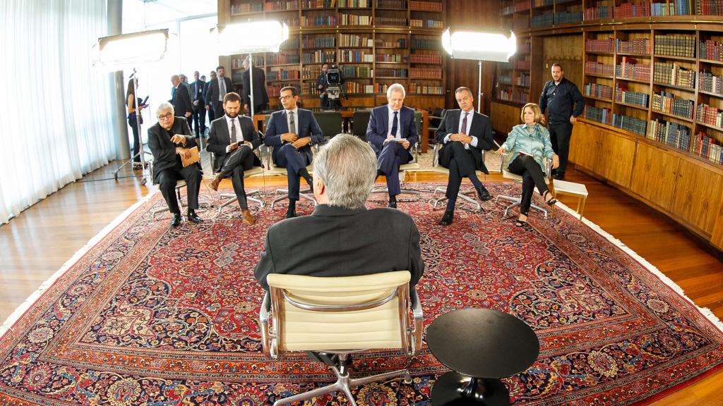Entrevista com Temer: O programa da discórdia | Beto Barata/Divulgação