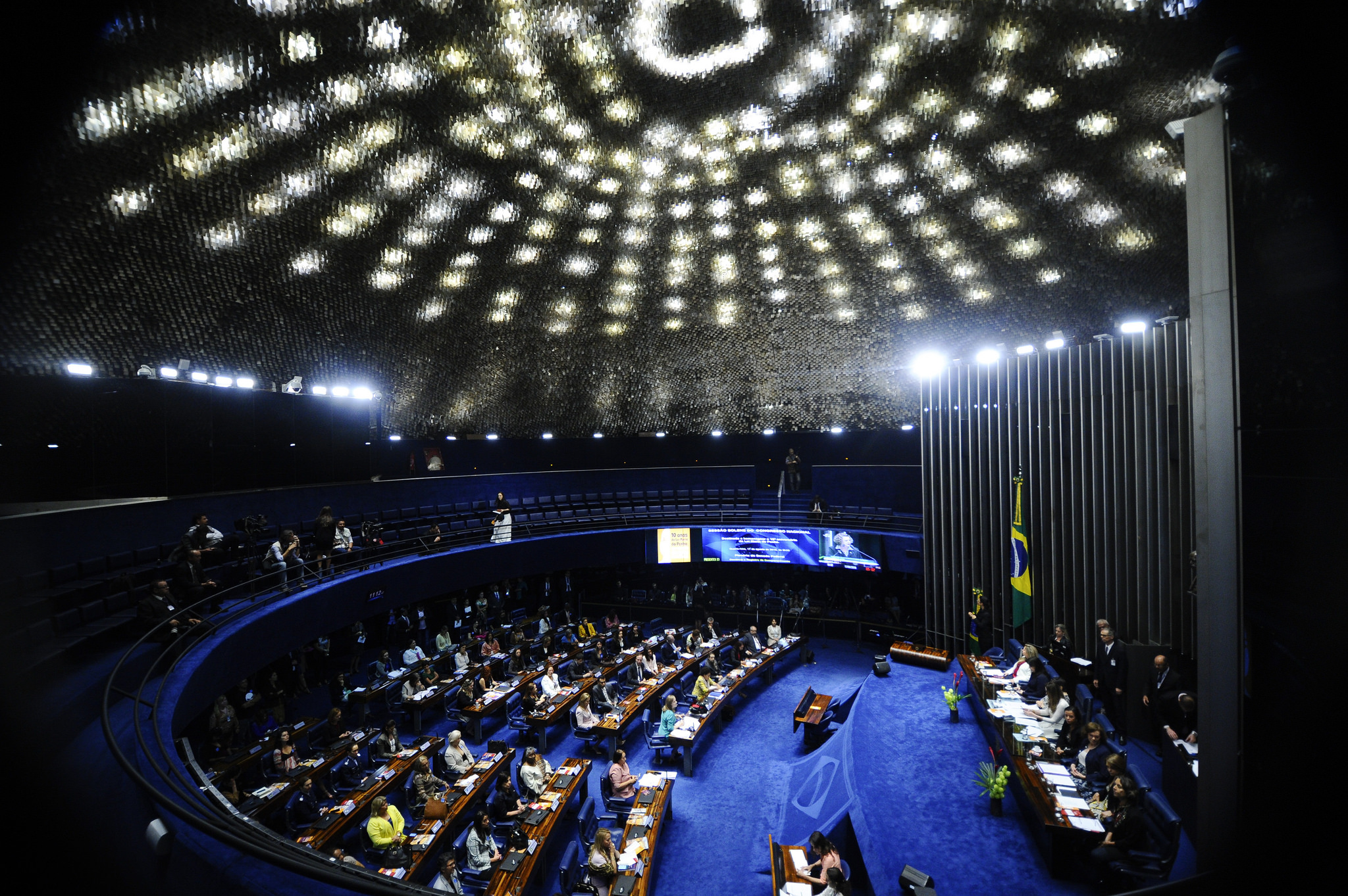 Plenário do Senado: Planalto quer aprovar a PEC ainda neste ano. | Marcos Oliveira/Agência Senado