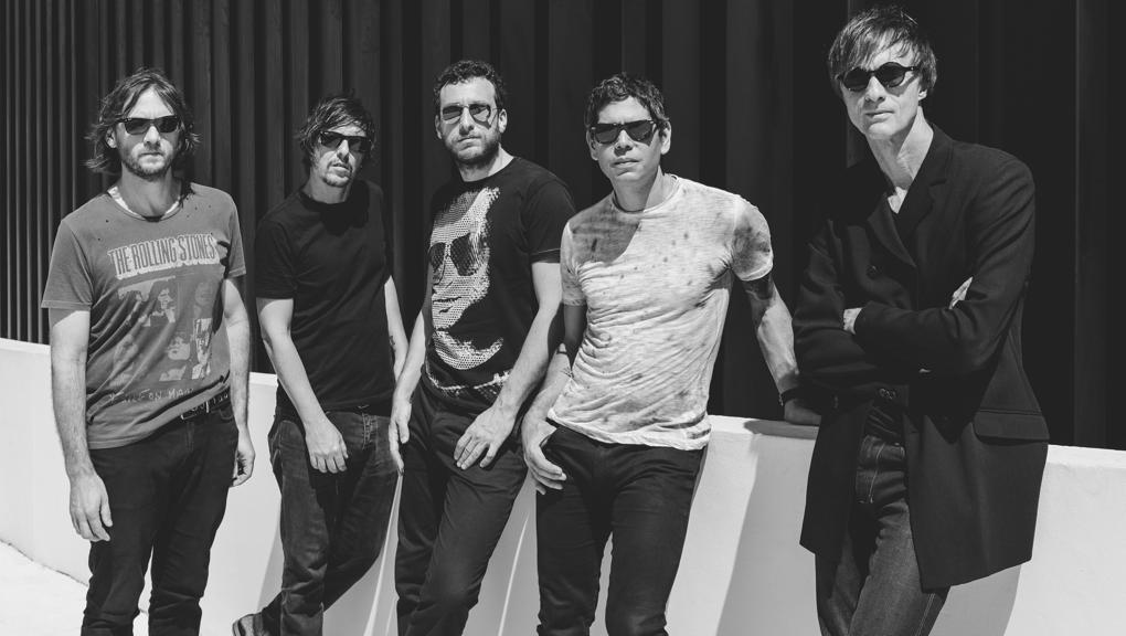 Os músicos do projeto: André Frateschi, Mauro Berman, Lucas Vasconcellos, Dado Villa-Lobos e Marcelo Bonfá. | Fernando Schlaepfer/Divulgação